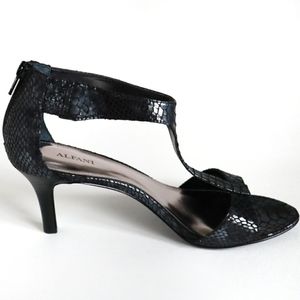 Alfani Womens Black Sandals